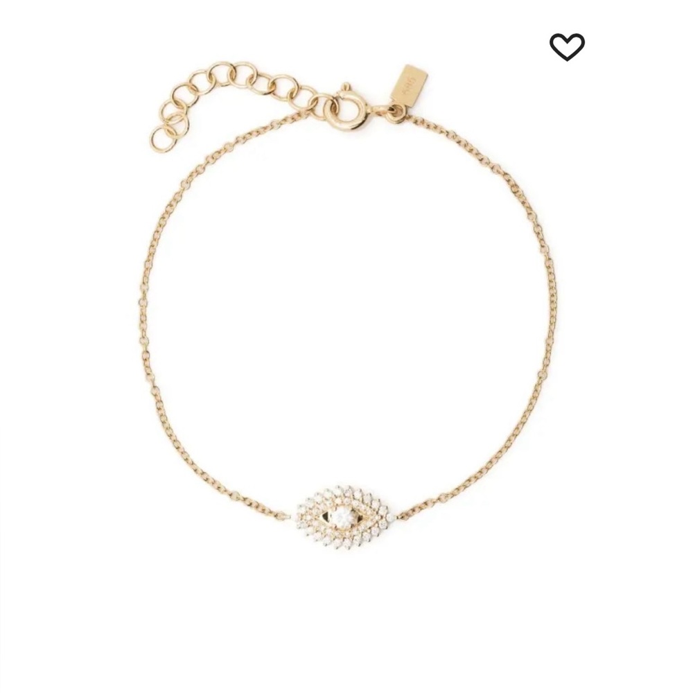 EFFY COLLECTION Evil Eye 14k Gold/Diamond bracelet.